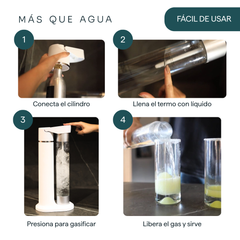 |RESERVA| Máquina de Soda Casera Premium | Soda Maker | Más que Agua